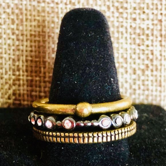 Silpada “Destination” Stack Rings - Picture 5 of 6